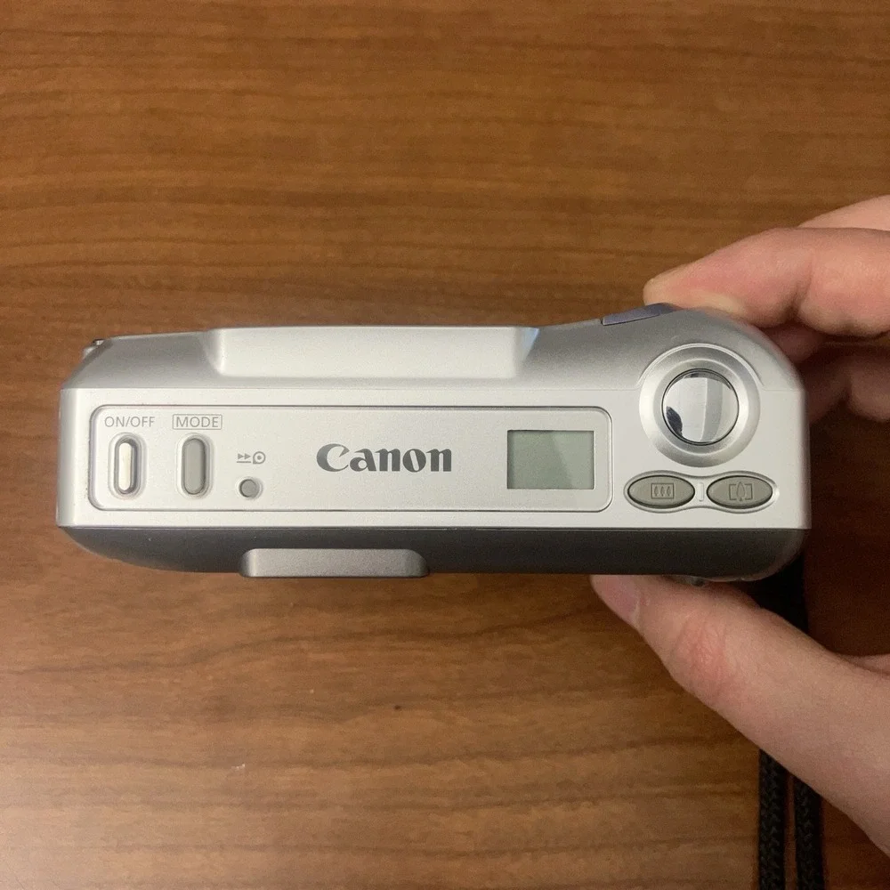 Vintage Canon AF Zoom 60u 35mm Film Point and Shoot Camera Silver - Picture 5 of 8